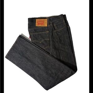 New Without Tags Levis 501 Made in Mexico 35" x 32" Mens Dark Wash
